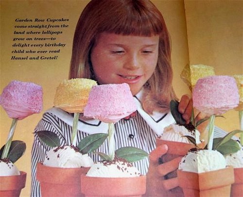 1960 s Vintage Cupcake Ad